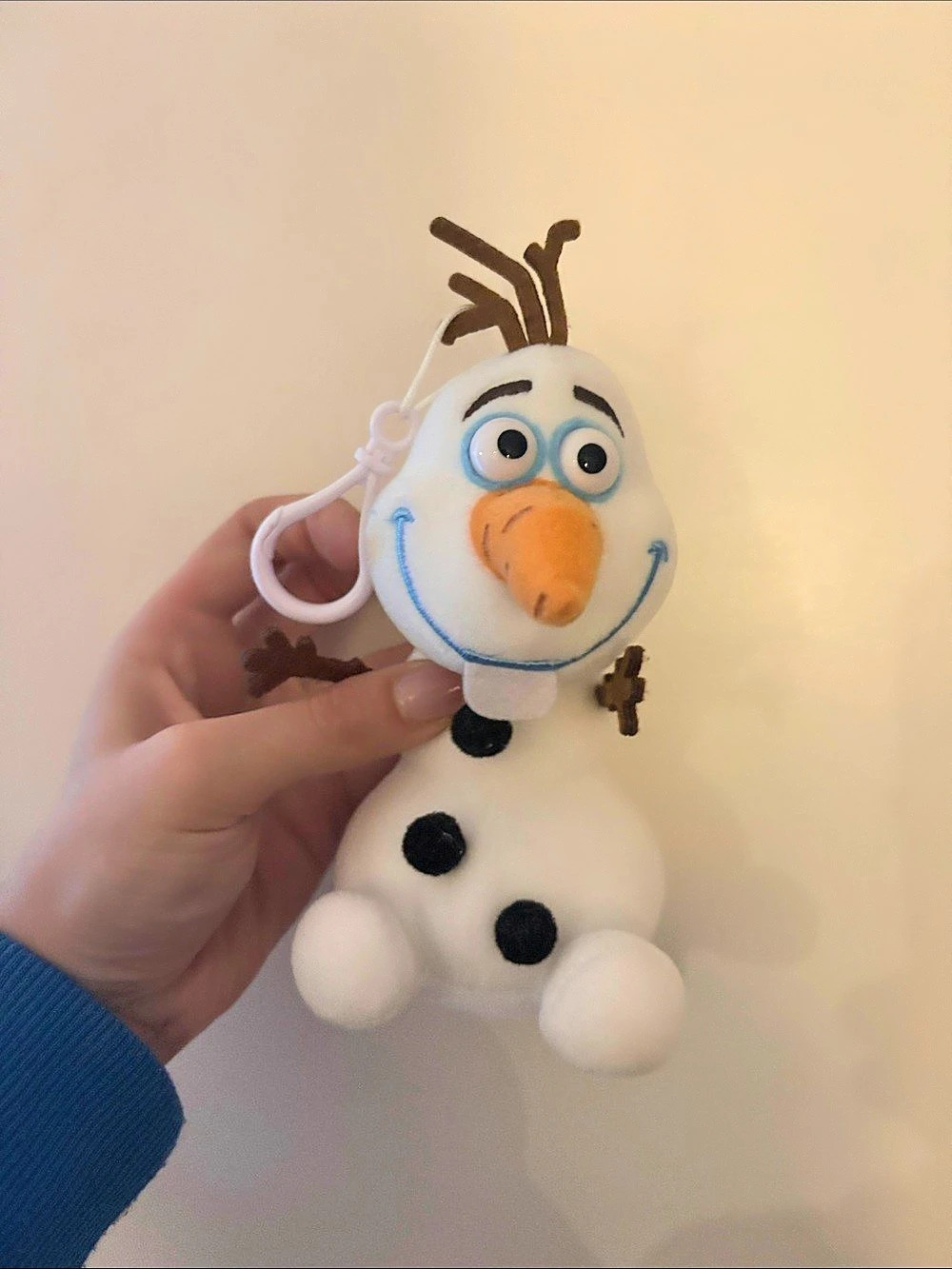 Disney Olaf Plush Toy White & Orange